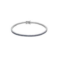 Bracciale Comete Uomo Tennis in Argento Zircone UBR 995 M18